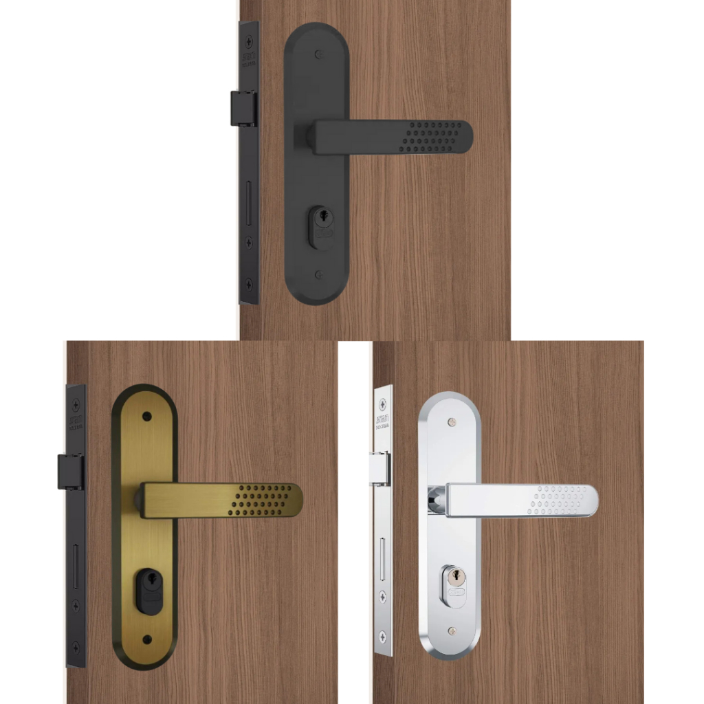 Fechadura Residencial Externa Interna Broca 40mm 1801/21 Stam