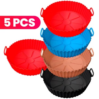 KIT FormaS Assadeira Para Fritadeira Air Fryer Em Silicone Flexível Lavável em Oferta na Shopee