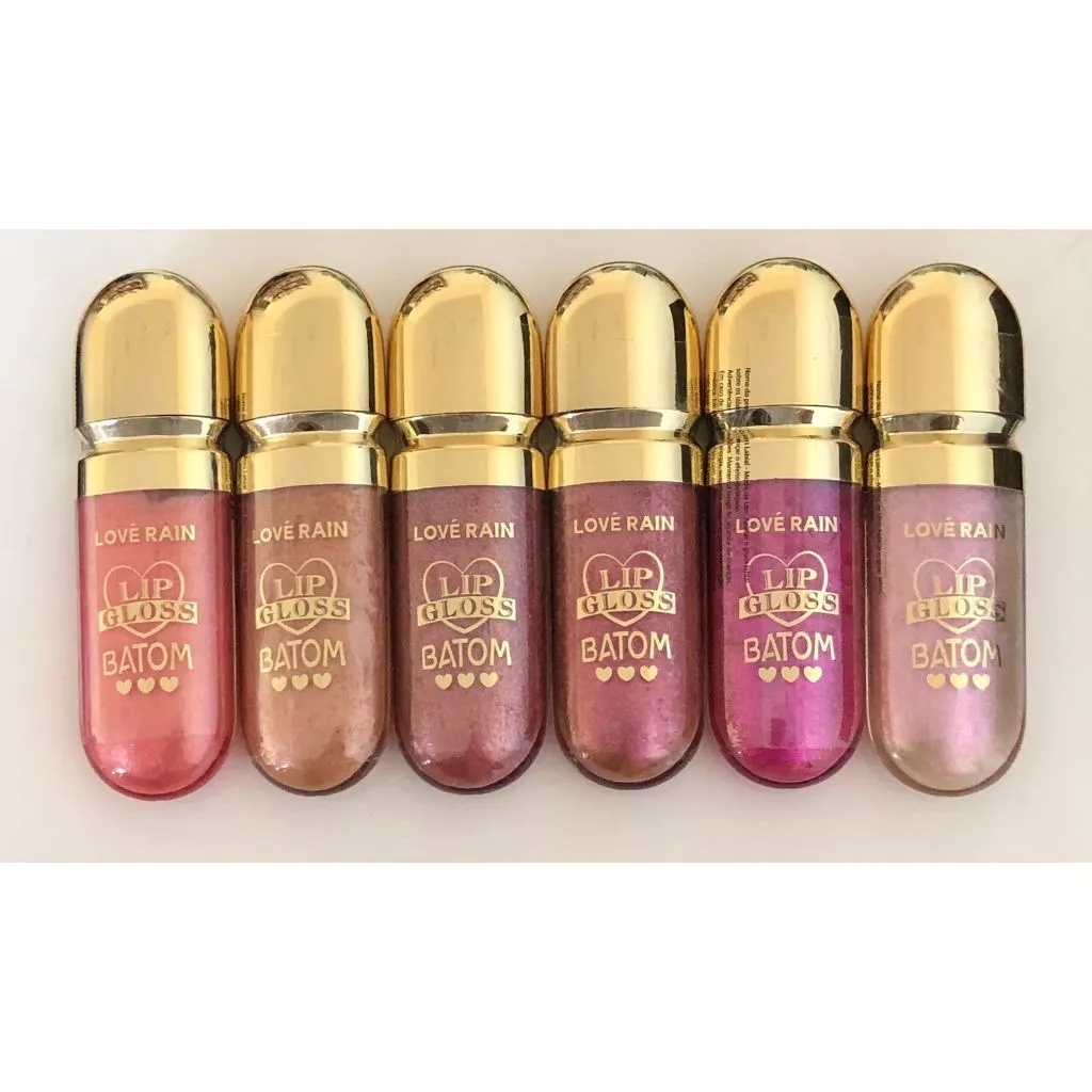 Lip Gloss Lové Rain Fashion LipColor LR-LP785 em Oferta na Shopee