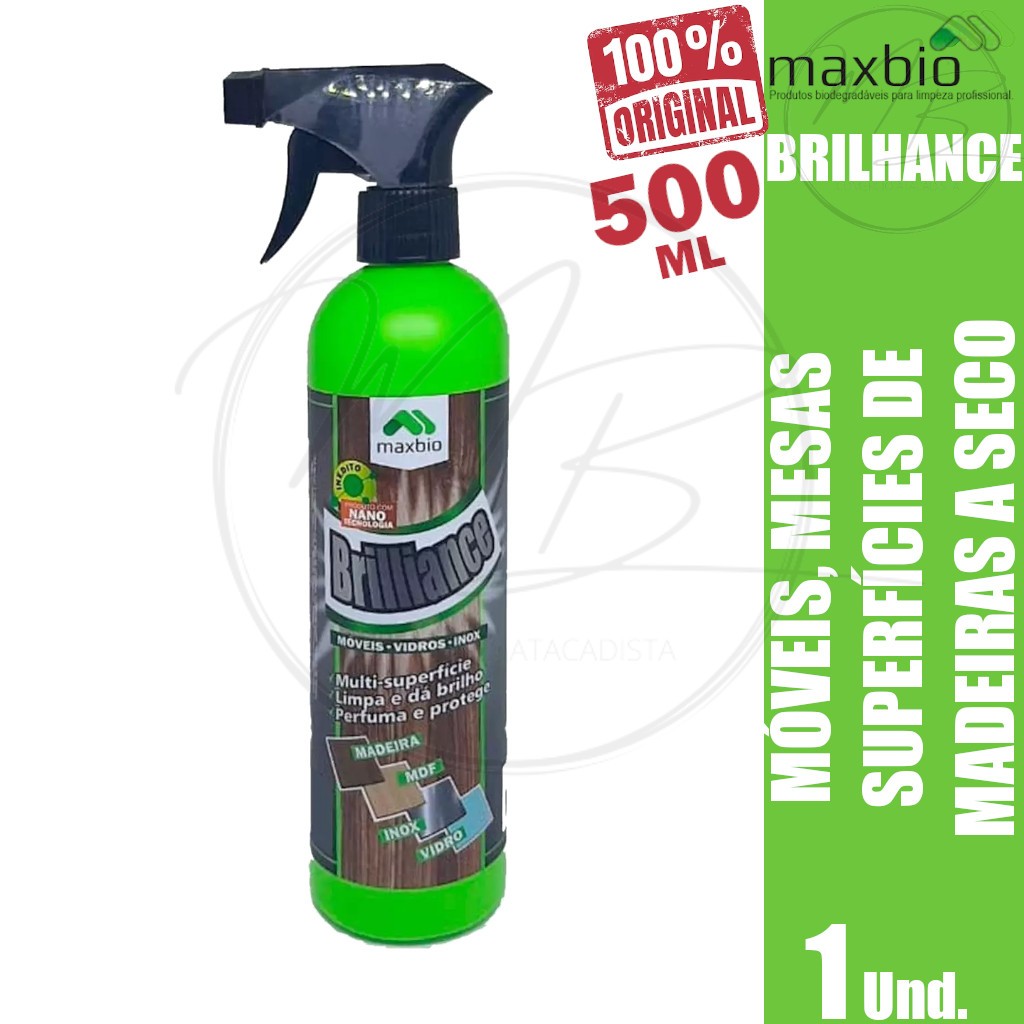 Brilliance limpador de uso geral 500ml - Maxbio em Oferta na Shopee