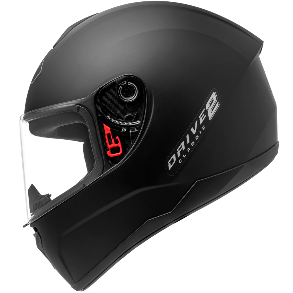 Capacete Fly Drive 2 HG Classic Preto Fosco com Inmetro