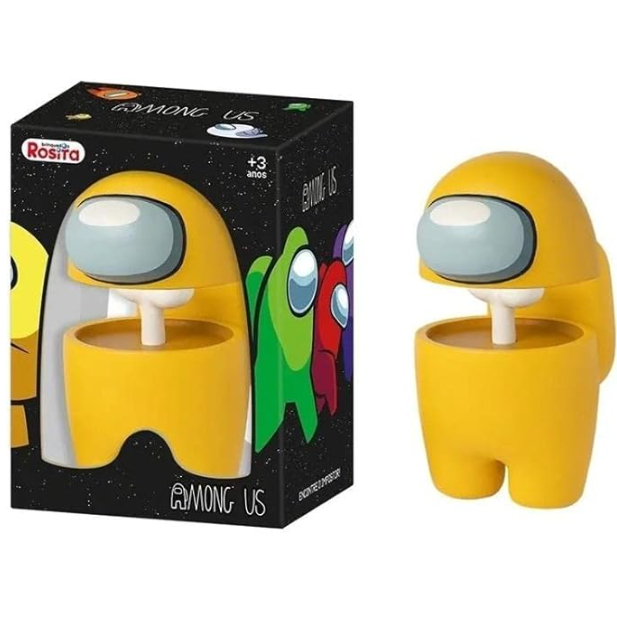 BONECO AMONG US AMARELO ROSITA