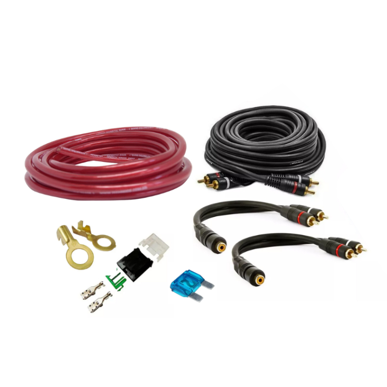Kit Instalação Som Automotivo Cabeamento 9mm Até 800rms