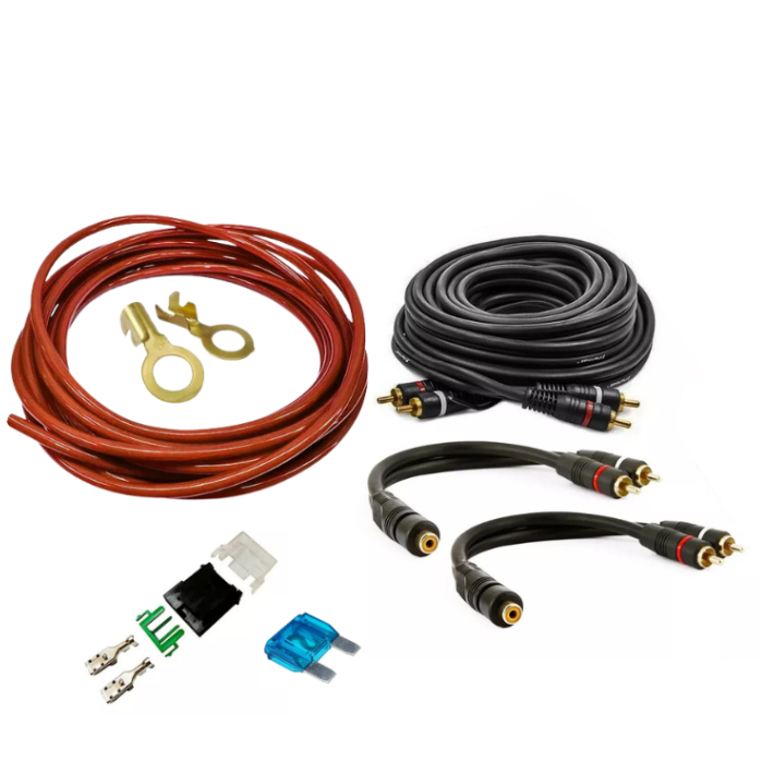 Kit Instalação Som Automotivo Cabeamento 4mm Até 400rms — R$ 99,97 em Shopee