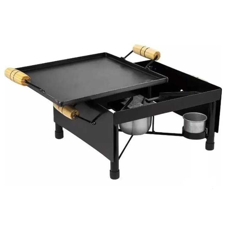 Chapa Alcool Churrasqueira Fogareiro 1 Boca Camping Pesca