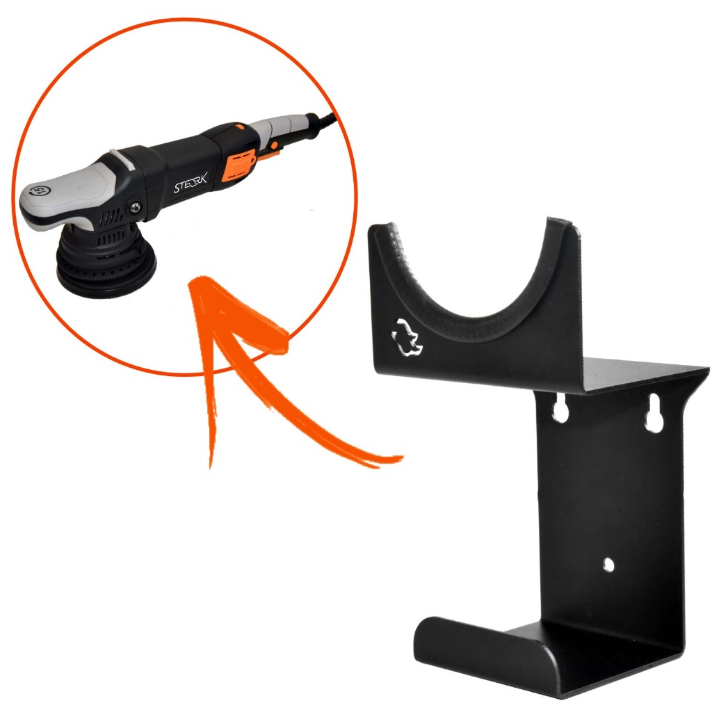 Suporte Parede Para Politriz Roto Orbital Em Metal em Oferta na Shopee