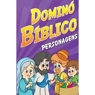 Jogo de Dominó Personagens Bíblicos 28 Peças Grandes em Oferta na Shopee