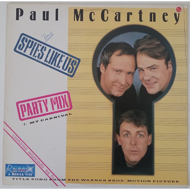Vinil Lp Disco Paul Mccartney Spies Like Us Single Beatles Filme