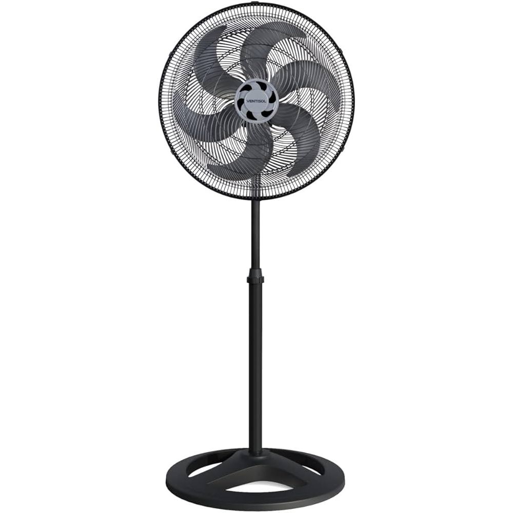 Ventilador de coluna 30 cm 6 pás oscilante - TURBO 6 POTENTE