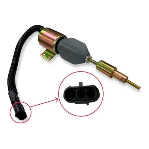 Válvula Solenoide Corte Combustível Volks Mwm 12v