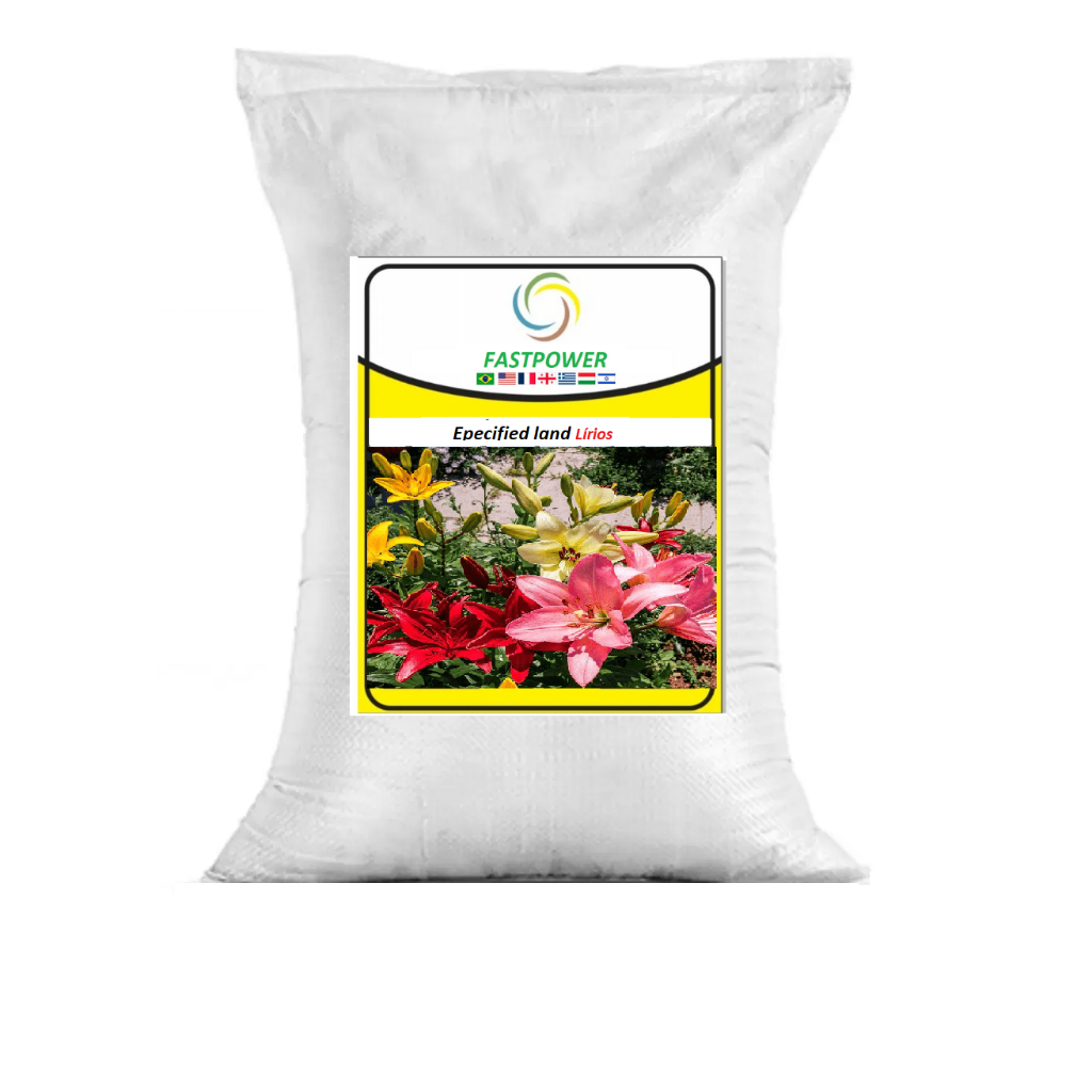 Terra Vegetal substrato Especifico para Bulbos de Flores Lirios 03kg