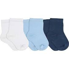 06 Pares de meia recém nascico bebê lisa RN confortavél enxoval bebê em Oferta na Shopee