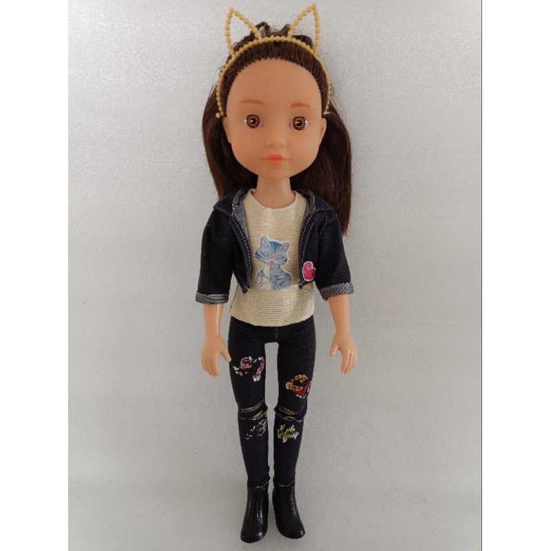 Boneca Juju Carinha de Anjo Baby Brink 47cm