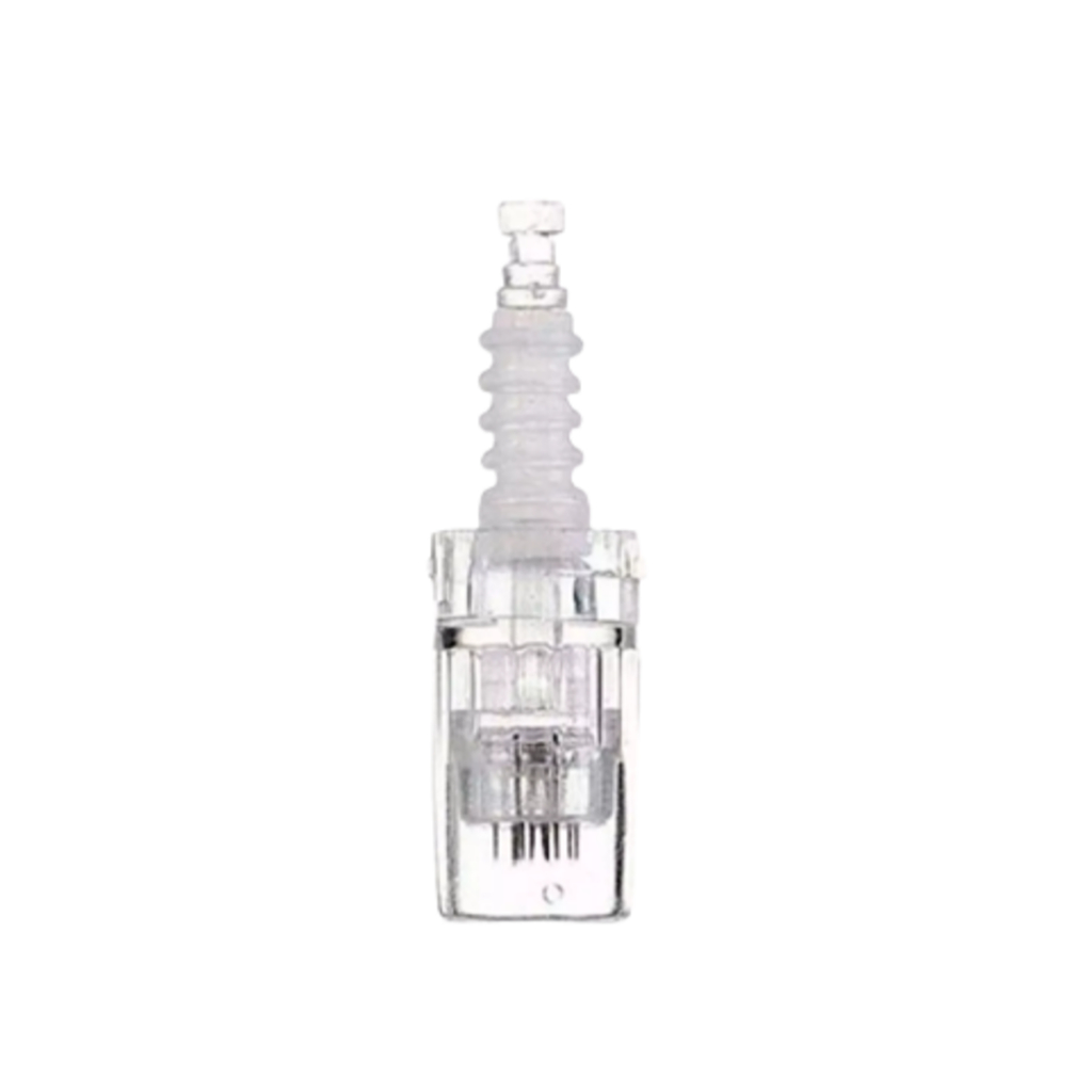 Agulhas Cartucho Caneta Derma Pen 12 36 42 Nano Round Micro Kit 10 Unidades