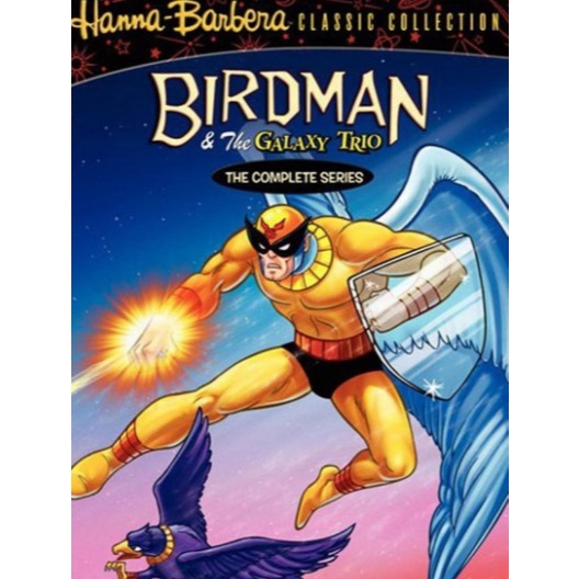 DVD Homem-Pássaro e Galaxy Trio (1967) Episódios completos 3 DVDs - Imagem Digital