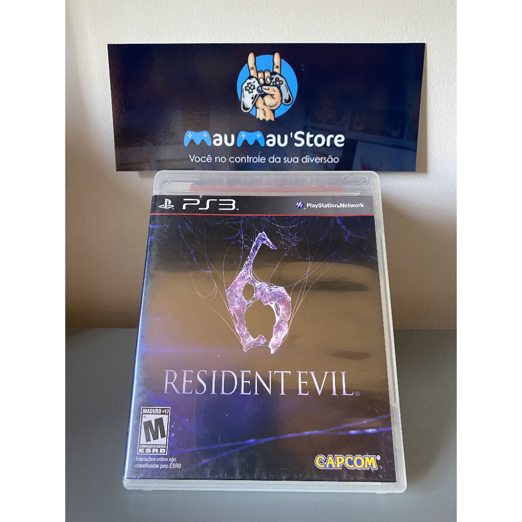 Resident Evil 6 PS3 - Original Usado Jogos de Playstation 3 Jogos de Tiro Zumbi