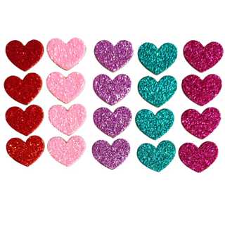 100 Adesivos de Coração Pet Aplique EVA p/ Pet Shop e Artesanatos em Geral em Oferta na Shopee