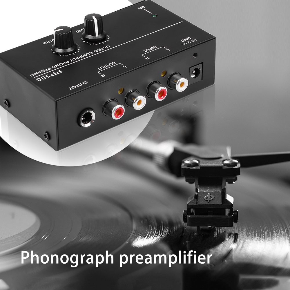 Pre Amplificador Pp500 Para Toca Disco Vinil Magnético