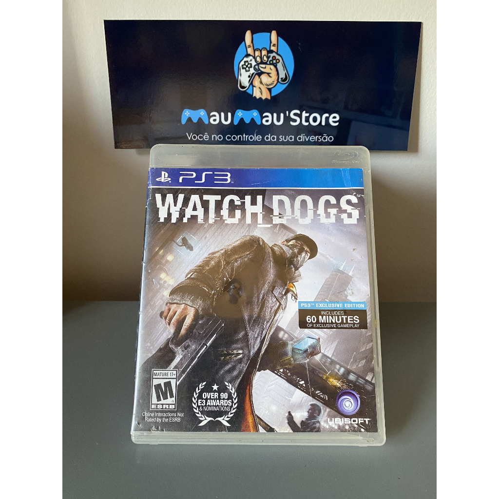 Watch Dogs PS3 - Original Usado Jogos De Playstation 3 Jogos de Ação Jogo de Tiro