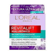 Creme Gel Preenchedor Hialurônico Antioleosidade Revitalift - 49g - L`oréal Paris