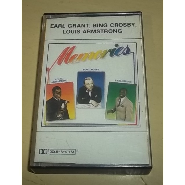 Fita K7  Memories, Louis Armstrong, Earl Grand, Bing Crosby