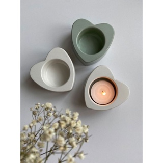 Suporte Para Vela Coração Decorativo em Oferta na Shopee