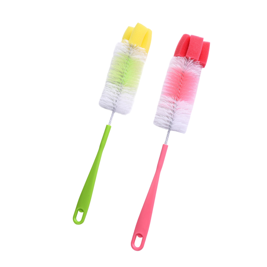 Escova para lavar Mamadeira Copo Garrafa com Esponja MIMI em Oferta na Shopee