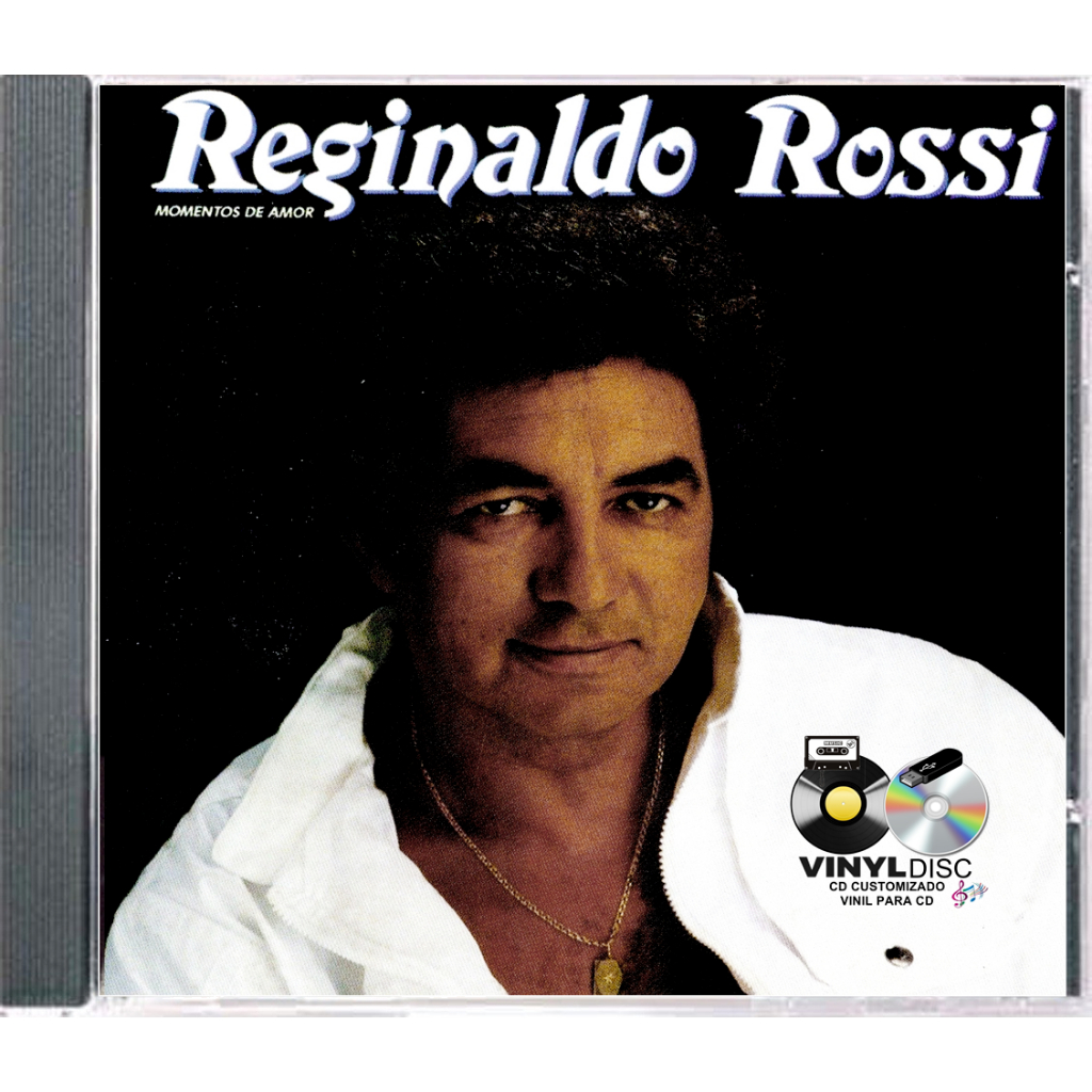 CD REGINALDO ROSSI - MOMENTOS DE AMOR 1989 / EDÇAO VINYL DISC