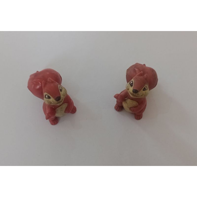 kit 2 Bonecos Esquilos Branca de Neve em Oferta na Shopee