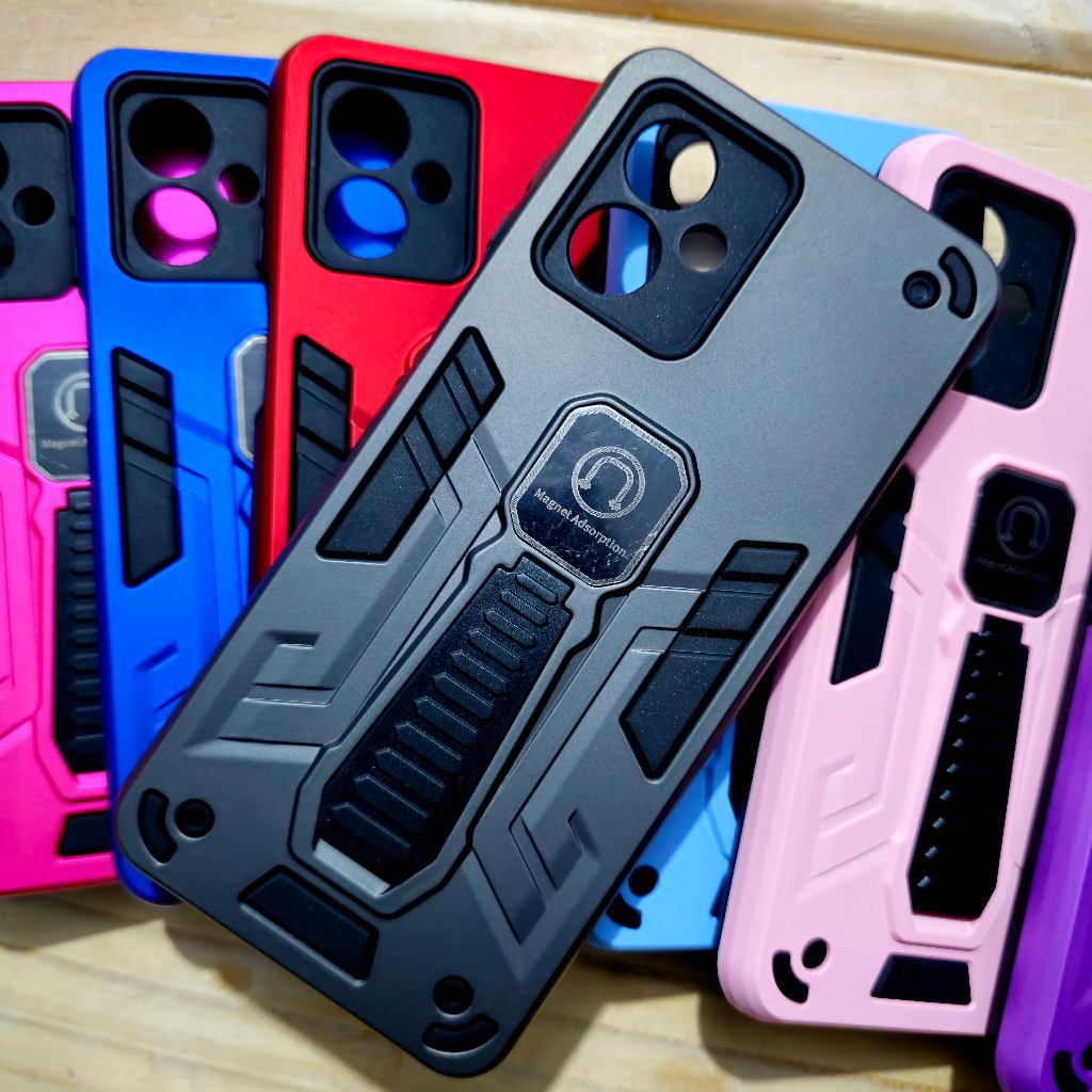 Capa capinha anti impacto silicone com Suporte para Motorola Moto G10 G24 G20 G3