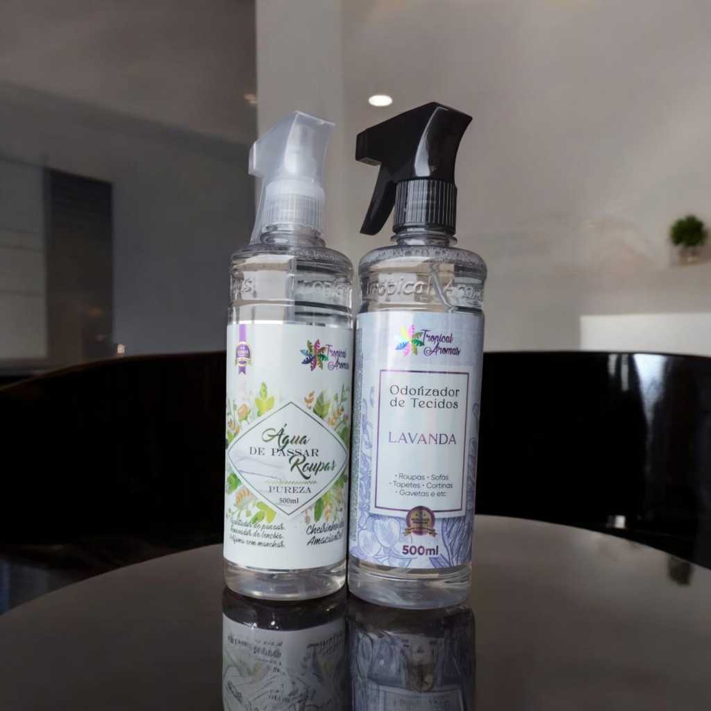 Água Perfumada Refil Spray Perfume Para Roupas - Lojas Bazar Shooping - Lavanda Odorizador de Lençol