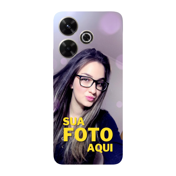Capinha para Xiaomi RedMi 13 4G Anti Impacto Personalizada - Com Foto