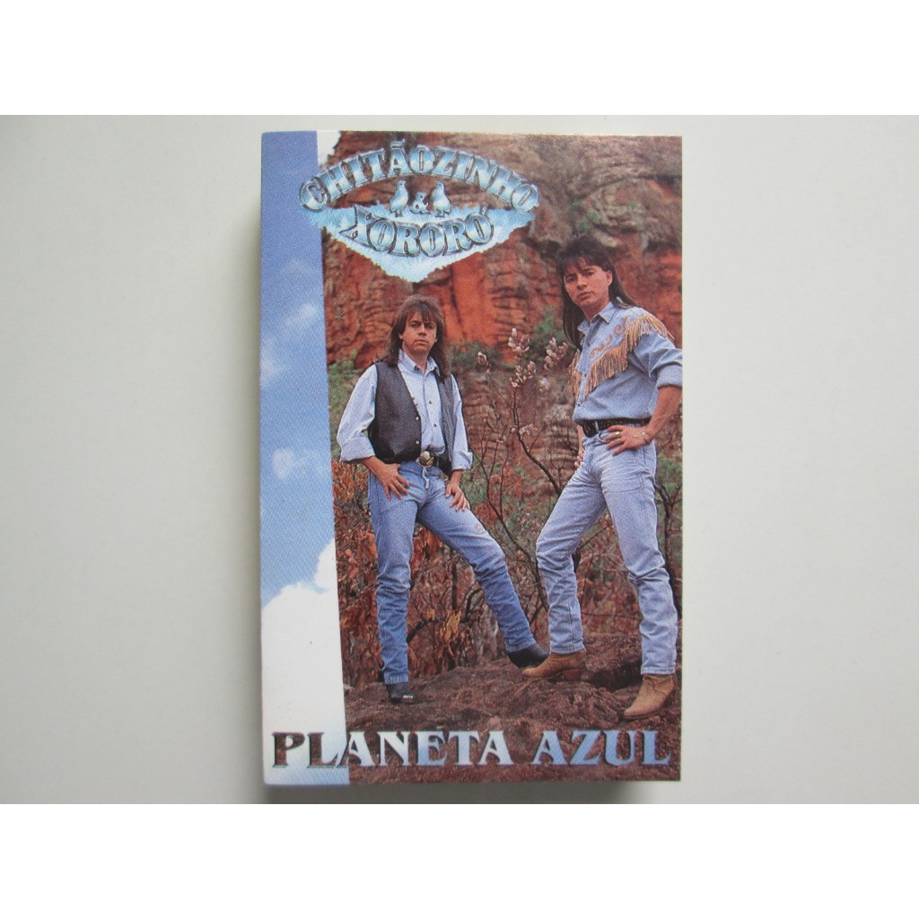 Fita K 7 / K7 / CHITÃOZINHO & XORORÓ / Planeta Azul / Original PHILIPS / Fita Sem Mofo / Na Caxinha / Raríssima / Raridade para Colecionadores