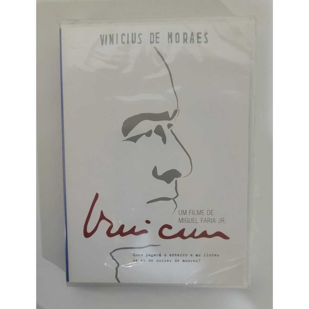 DVD Vinicius de Moraes Vinicius Um filme de Miguel Faria JR