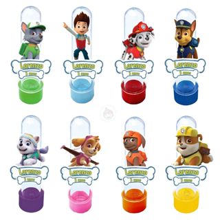 Tags Apliques para Tubetes Patrulha Canina Lembrancinhas Personalizados Nome Idade Festa Aniversário em Oferta na Shopee