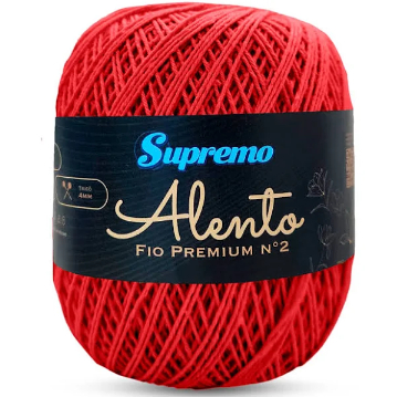 Linha Alento da Supremo (Mesma espessura Anne) n°2 - 500m Para Crochê / Vestuário / Tricô / Amigurumi — imagem 2 de 2