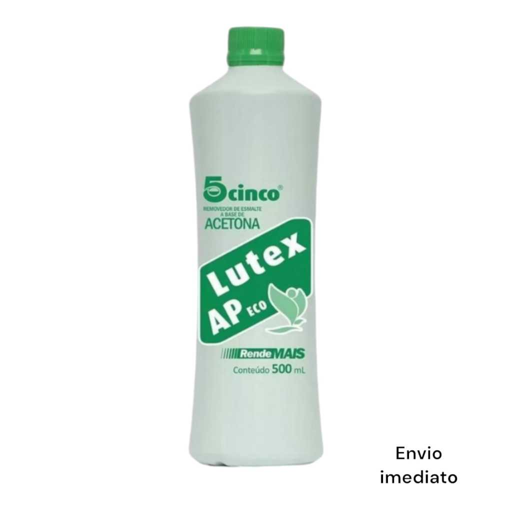 Lutex Ap Cinco Removedor de Esmalte (não mancha) 500ml (01 Unidade)