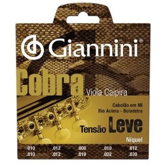 Encordoamento para Viola GESVNL Serie Cobra ACO Leve Giannini