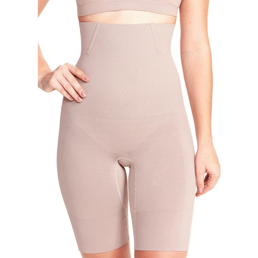 Bermuda Modeladora Com Barbatana Control Skin Plie 50414 em Oferta na Shopee