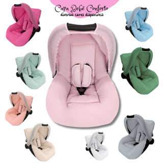 Capa Bb Conforto Completa Com Protetores e Capota protetora Solar Diversas Cores em Oferta na Shopee