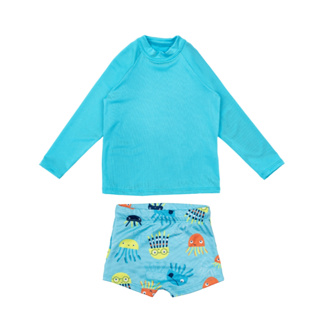 Conjunto Infantil Menino Blusa + Sunga Praia Proteção Solar Piscina em Oferta na Shopee