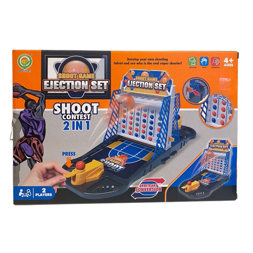 Jogo Mini Basquete de Mesa Infantil 2 em 1 em Oferta na Shopee
