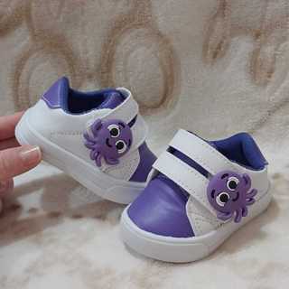 Tênis Polvinho bolofofos roxo bebê menina infantil em Oferta na Shopee