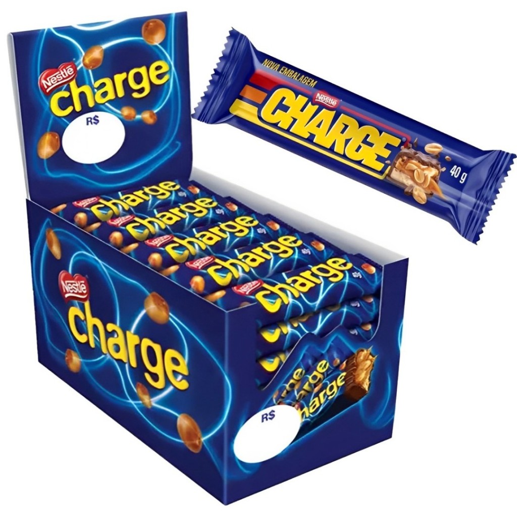 Chocolate Charge C/ 30 Unidades 40g Nestlé em Oferta na Shopee