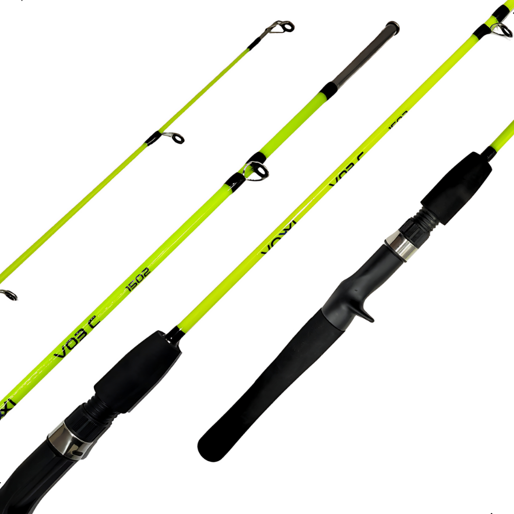 Vara Para Carretilha 2 Partes Voxxi V03c 7-17lb 1,50m Joga em Oferta na Shopee