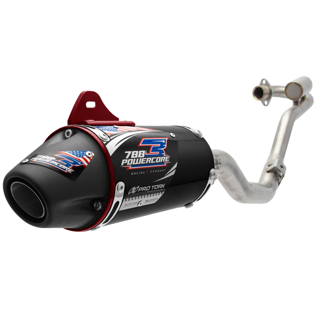 Escapamento Escape Esportivo Completo Pro Tork Powercore 3 Para Moto Honda Nxr Bros 150 2009 A 2015