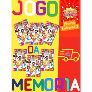 Kit 5 Jogo Da Memoria Princesas Infantil P/ Kit Festa Lembrancinha Aniversario Prenda Quermesse em Oferta na Shopee