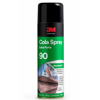 Cola Spray 90 Extra Forte 330g 3M Madeiras Fórmicas e Laminados em Oferta na Shopee