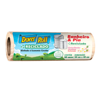 Saco Para Lixo Banheiro e Pia Odor Defense Reciclado 34x40cm 50un - Dover Roll em Oferta na Shopee