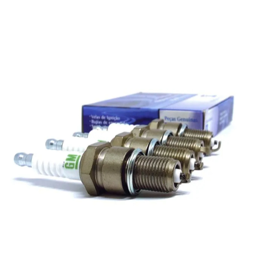 Jogo de 4 Velas De Ignição 1.4 Flex Peças Genuínas GM 93230926